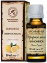 Citrónový olej, 100% prírodná aróma, 20 ml