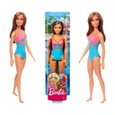 Plážová bábika Mattel Barbie, hnedovlasá, GHW40