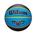 WILSON MVP BASKETBALL Black/Blue Out detská basketbalová lopta, veľkosť 5