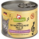 GranataPet Symphonie No.2 krmivo pre mačky, krevety a morka 12x 200g