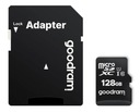 PAMÄŤOVÁ KARTA GOODRAM MICROSD 128 GB RÝCHLA SÚČASŤOU ADAPTÉRU