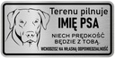 Note Dog Nerezová doska s menom psa labradora