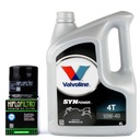 Valvoline Synpower 10W40 4T 4L syntetický olej + HifloFiltro HF filter