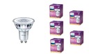 GU10 Philips LED žiarovka 4,6W = 50W / 355 lumenov / teplá farba 2700K 36°