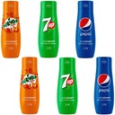 SODASTREAM Koncentrát 2x PEPSI 2 MIRINDA 2x7UP