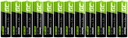 12x BATÉRIE AA R6 GREEN CELL 2600 mAH