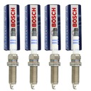 4x BOSCH IRIDIUM ZAPAĽOVACIE SVIEČKY ZQR 8 SI 302