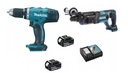 MAKITA HAMMER DHR241 SKRUTKOVAČ 18V 2X3,0