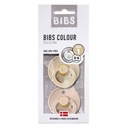 BIBS 2-PACK S BLUSH & VANILLA Gumový cumlík