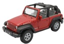 KOVOVÝ MODEL WELLY 2007 Jeep Wrangler Rubicon