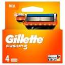 Náhradné žiletky NOVINKA! VYLEPŠENÉ pre Gillette Fusion 4 ks!