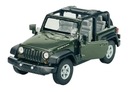 WELLY JEEP WRANGLER RUBICON ZELENÝ 1:34 NOVÝ KOVOVÝ MODEL 42371