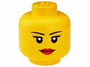 Nádoba v tvare hlavy žmurkajúcej minifigúrky LEGO Girl