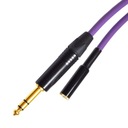 ADAPTÉR PREdlžovacieho kábla 3,5 mm NA 6,3 mm JACK STEREO MELODIKA MDPJGMJ20 2m