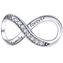 Charms Bead Náramky FOREVER FAMILY strieborné