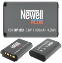 BATÉRIA NEWELL PLUS NP-BX1 PRE SONY DSC-HX60 HX60V HX80 HX80V HX90 1380MAH