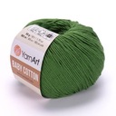 YarnArt Baby Cotton 441 / lesná zelená