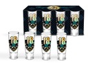 18 rokov - narodeninové okuliare x 4 ks 65 ml Royal