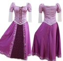 OUTFIT RAPUNZEL COSPLAY KOSTÝM PRE DOSPELÝCH XS/S 152/158