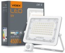 VÝKONNÉ vonkajšie svietidlo HALOGEN VIDEX FLOODLIGHT 50W pohybový senzor súmrak