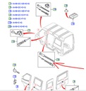 VLOŽKA ZÁMKU NÁPLNE PALIVA FORD TRANSIT 2000-2014