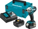 BATÉRIA NÁRAZOVÉHO SKRUTKOVAČA 1/4'155NM 18V 2*5,0AH MAKITA