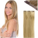 BEZHLADKÉ CLIP-IN PREDLŽOVANIE VLASOV 100% PRÍRODNÉ 40 CM 3 KLIPY Blond 16