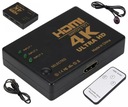 HDMI PREPÍNAČ HDMI FULL HD S DIAĽKOVÝM OVLÁDANÍM 3/1