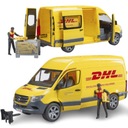 Bruder 02671 figúrka kuriéra Mercedes Sprinter DHL