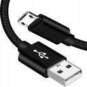 VYSTUŽENÝ KÁBEL RÝCHLEHO NABÍJANIA MICRO USB 1,2 m RÝCHLE NABÍJANIE