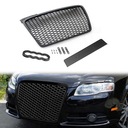 Maketa grilu Audi A4 B7 04-08 RS look BLACK MATT !