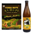 Yerba maté KURUPI MENTA BOLDO 500g HIERBAS 0,5kg + PIVO maté zelená guarana