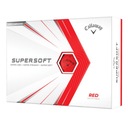 Golfové loptičky CALLAWAY SUPERSOFT 2023 (matná červená, 12 ks.)