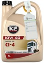 K2 TEXAR CI-4 DIESEL 10W40 - 5L