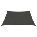 vidaXL Shade Sail 160 g/m² Antracit 3x3 m HDPE