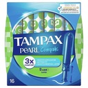 Tampóny TAMPAX PEARL Compak s aplikátorom SUPER 16 kusov