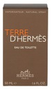 Hermes Terre D'Hermes pánska toaletná voda 50 ml