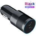 Extrahovaný 100W dvojitý zapaľovač cigariet USB PD typu C