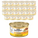 SET 24X PURINA GOURMET ZLATÁ OMÁČKA POCHÚTIA S KURAČANÝM MOKRÝM KRÉMOM 85G