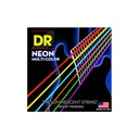 DR Neon Hi-Def Multicolor Acoustic K3 Coating struny 12-54 NMCA-12