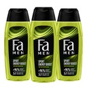 Fa Men Sprchový gél Sport Energy Boost Formula 3v1 pre mužov 3x400ml