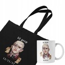 Ekologická sada Lil Peep Bag + Darčekový hrnček s ventilátorom čierna