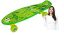 Plastový skateboard Enero mini Dino GREEN