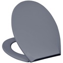 WC sedadlo Duschy Slow-Close Soft Eco Grey