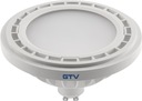 LED svetelný zdroj ES111, 12,5W, GU10, 1100 lm, 120°, 3000K, biela, GTV