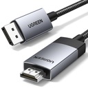 UZELENÝ KÁBEL DISPLAYPORT DP TO HDMI JEDNOSMERNÝ HD 4K 60HZ 2M