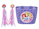 2x stužkový detský kôš na bicykel Disney Princezná Princezná Ariel Ros