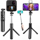 LED TRIPOD SELFIE STICK Silná OTOČNÁ RUKOVÄŤ ver3 Stick statív Bluetooth