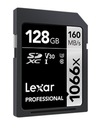 Lexar SDXC Professional 128 GB 160 MB/s U3 V30 1066x