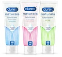 DUREX NATURALS GEL lubrikačný mix SET 3x 100ml